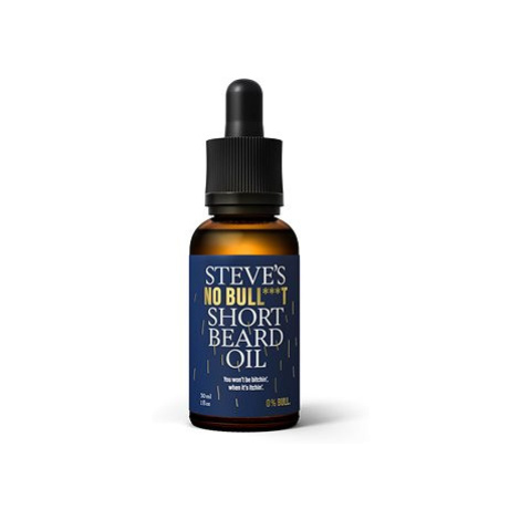 STEVES No Bull***t Short Beard Oil 30 ml