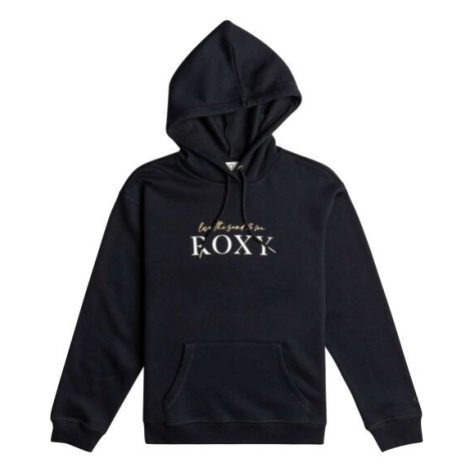 Roxy SURF STOKED HOODIE BRUSHED Dámská mikina, černá, velikost