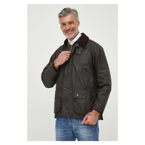 Bavlněná bunda Barbour Classic Bedale Wax Jacket hnědá barva, MWX0010