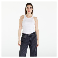 Calvin Klein Jeans Variegated Rib Woven Top Bright White