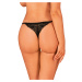 Tanga Obsessive Maderris thong Barva: Černá