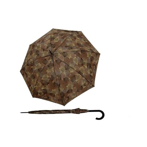 Derby Hit Lang AC Leaves - dámský holový vystřelovací deštník