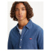 Tmavě modrá pánská džínová košile Levi's® LS Battery HM Shirt Slim Lyon
