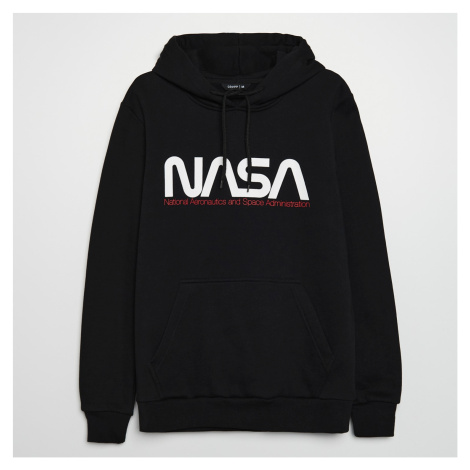 Cropp - Mikina s kapucí NASA - Černý
