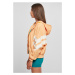 Dámská bunda  // Urban Classics / Ladies Crinkle Batwing Jacket col.paleorange/w