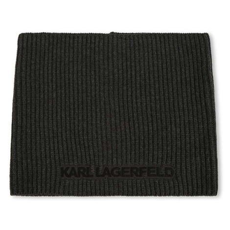 Karl Lagerfeld šedá barva, s aplikací