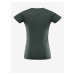 Tmavě zelené dámské rychleschnoucí tričko ALPINE PRO NEGA