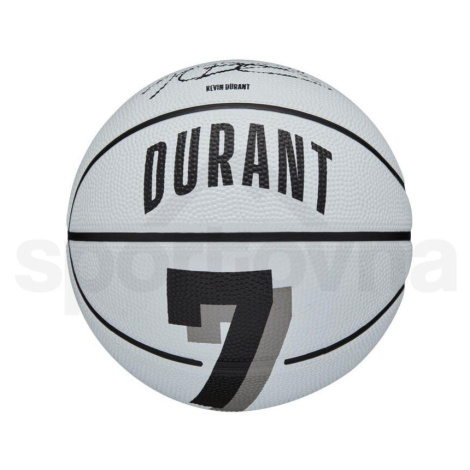 Wilson NBA Player Icon Mini Bskt Durant U WZ4007301XB - black/white