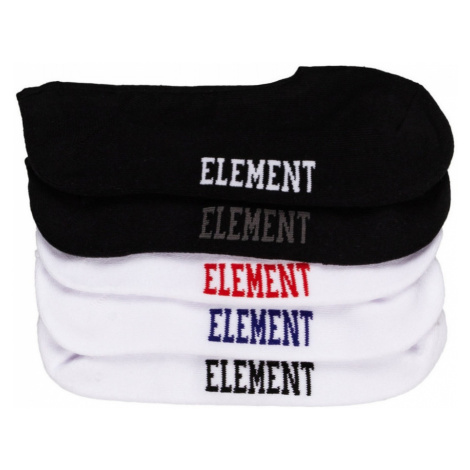 Element Low-rise socks 5 p. ruznobarevne