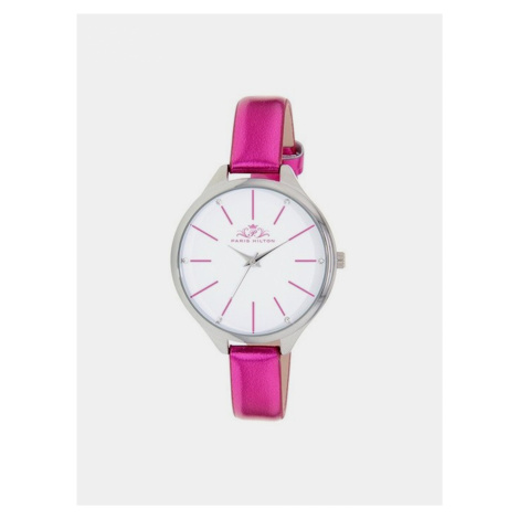Tmavě růžové dámské hodinky Paris Hilton