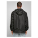 Recycled Basic Pull Over Jacket - black