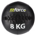 Fitforce WALL BALL Medicinbal, černá, velikost