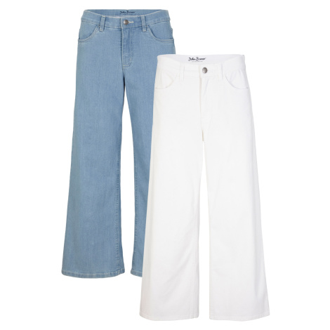 Capri pohodlné strečové džíny (2 ks v balení) Bonprix