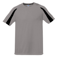 Starworld Unisex kontrastní sportovní tričko SW309 Sports Grey -Melange