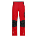 James&amp;Nicholson Pánské pracovní kalhoty JN832 Red