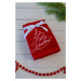 Červený vánoční ručník MERRY CHRISTMAS (OLXMAS09) - MOTIVATED
