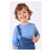Dětská bavlněná košile s dlouhým rukávem Mayoral s potiskem
