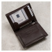 Pánská kožená peněženka Wild N4-P-SCR hnědá