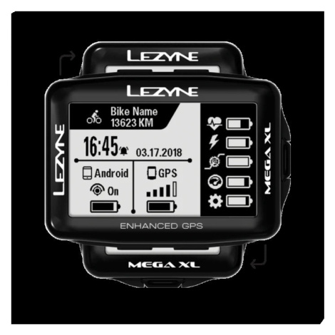 Lezyne GPS na kolo MEGA XL GPS