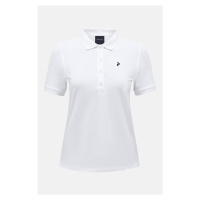 Polokošile peak performance w classic cotton polo white