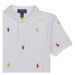 Polo Ralph Lauren SSKCM2-KNIT SHIRTS-POLO SHIRT Bílá