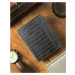 Černá kožená peněženka v trendy designu