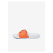 Bílo-oranžové dámské pantofle Converse All Star Slide