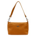 Kožená crossbody kabelka MiaMore 01-016 camel