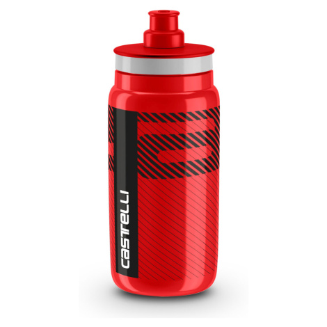 CASTELLI Cyklistická láhev na vodu - FLY TEAM 550 ML - červená