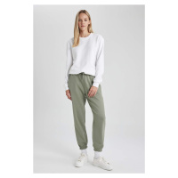 DEFACTO Jogger Standard Fit Elastic Band Thick Sweatshirt Fabric Pants