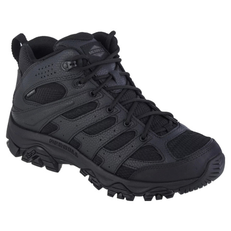 ČERNÉ KOTNÍKOVÉ BOTY MERRELL MOAB 3 TACTICAL WP MID Černá