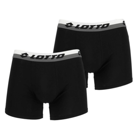 Lotto TRAIANUS 2PACK Pánské boxerky, černá, velikost