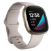 Fitbit Sense Lunar White/Soft Gold Stainless Steel