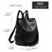 Černý elegantní moderní batoh taška Veda Lulu Bags