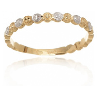 Dámský prsten ze žlutého zlata PR0319F + DÁREK ZDARMA