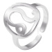 STYLE4 Prsten s nastavitelnou velikostí - znamení zvěrokruhu, stříbrná ocel, Střelec