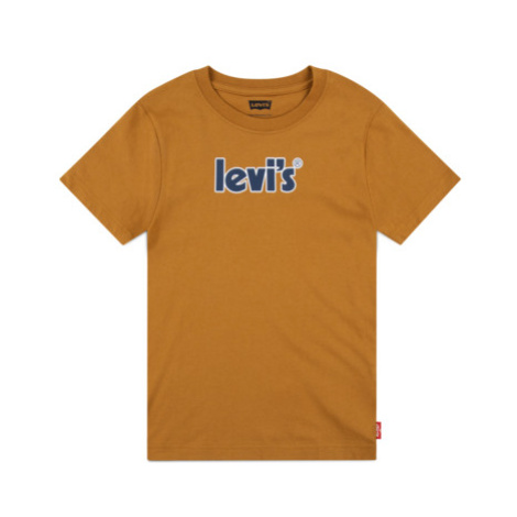 Tričko Levi's® s potiskem světle hnědé barvy Levi´s