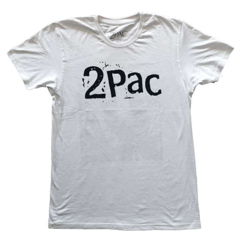 2Pac Tričko Changes Back Repeat Unisex White