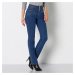 Blancheporte Rovné džíny s vysokým pasem modrá