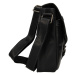 Lagen Pánská kožená taška přes rameno BLC/221-1647 černá