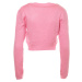 jiná značka TRENDYOL svetr ve zkrácené délce* Barva: Růžová, Mezinárodní