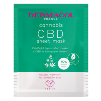 Dermacol - Cannabis textilní maska s CBD
