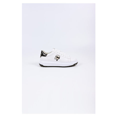 Tenisky karl lagerfeld kapri lug karl nft lo lace white lthr