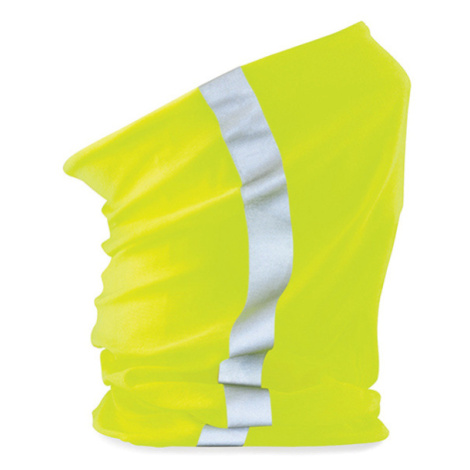Beechfield Unisex reflexní nákrčník B950 Fluorescent Yellow