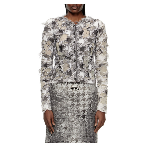 Svetr diesel m-sibylla knitwear grey