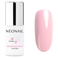 NeoNail Modeling Base Calcium podkladový lak pro gelové nehty s vápníkem odstín Blush Boomer 7,2