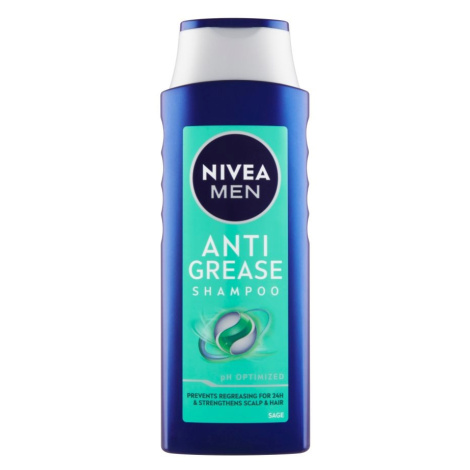 Nivea Shampoo Men Anti-Grease Šampon Na Vlasy 400 ml