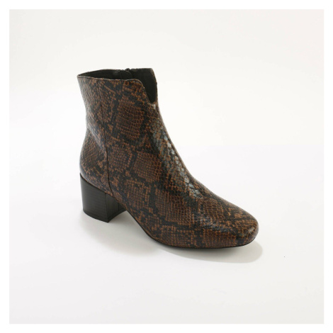 Kotníkové boty na podpatku Blancheporte