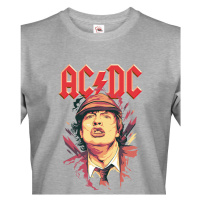 Pánské tričko s potiskem kapely AC/DC  - parádní tričko s potiskem rockové skupiny AC/DC