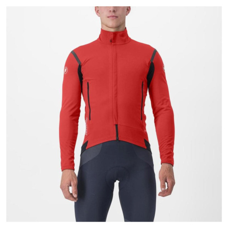 CASTELLI Cyklistická zateplená bunda - PERFETTO RoS 2 - červená